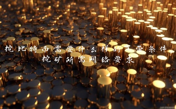 挖比特币需要什么样的宽带条件,挖矿所需网络要求