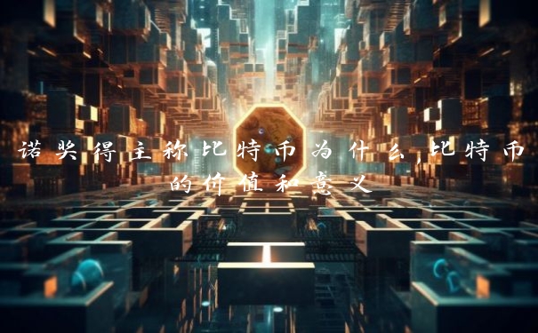 诺奖得主称比特币为什么,比特币的价值和意义