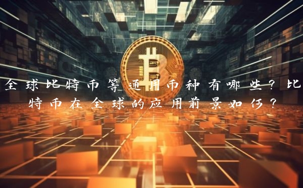 全球比特币等通用币种有哪些？比特币在全球的应用前景如何？