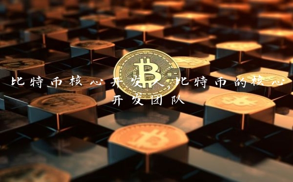 比特币核心开发人,比特币的核心开发团队