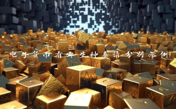 电子货币有哪些种类请分别举例